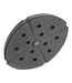 43925 Delta Black Raincan Fixed Shower Head