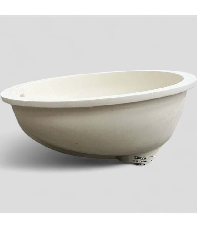 48242 Wilsonart Cream Oval Bathroom Sink Bv1613