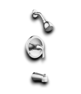 54440 Polished Chrome Bathtub & Shower Faucet