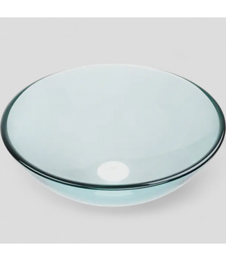 47569 Vigo Crystalline Indecent Glass Vessel Sink