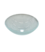 51270 White Glass Round Vessel SInk