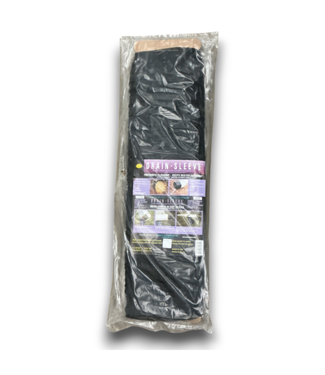 54457 3-in X 100-ft Pre-loaded Filter Sock Black