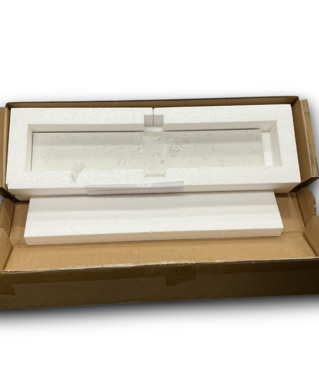54634 White Engineered Bathroom Side Splash