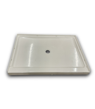 Bud's Warehouse 54627 White Rectangle Shower Base 48" X 33"
