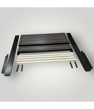 51750 Natural Wood Queen Size Bed Frame