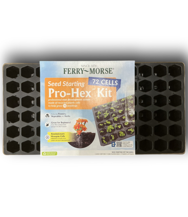 52008 Seed Starting Greenhouse Kit 72 Peat Pellets