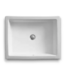 54352 White Undermount Bathroom Sink