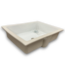 54352 White Undermount Bathroom Sink