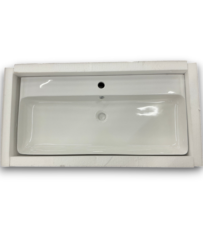 53240 Turner Vitreous China Wall Mount Bathroom Sink 35.5"
