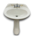 53260 Vitreous China Pedestal Sink With Faucet