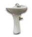 53260 Vitreous China Pedestal Sink With Faucet
