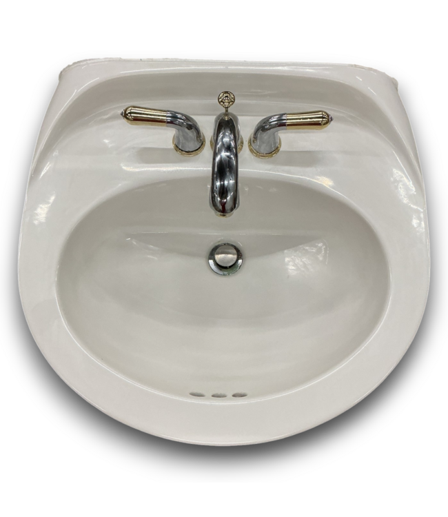 53260 Vitreous China Pedestal Sink With Faucet