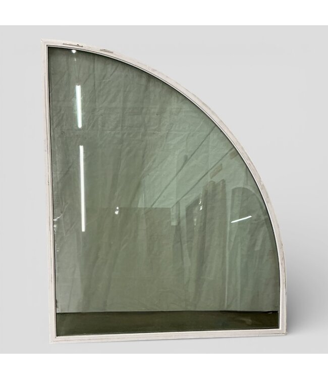 50340 White Vinyl Half Moon Fixed Window 71" x 59.5" Set of 2
