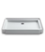 52790 Memoirs Shower Base White Center Rear Drain 34"W