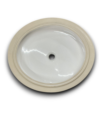 54227 Oval Undermount Bathroom Sink 22"