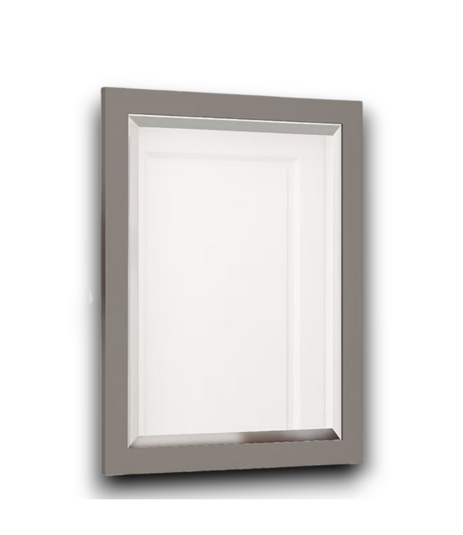54008 Gray Framed Wall Mirror 24in x 30in