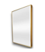 54381 22"w X 28"h Rectangle Gold Framed Wall Mirror
