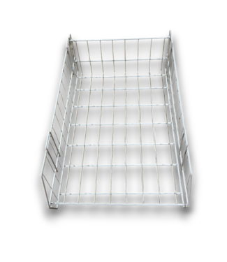 54433 Gray Vinyl Wire Basket 3-pk