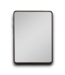 54243 Rectangle Bronze Framed Mirror 30" X 40"