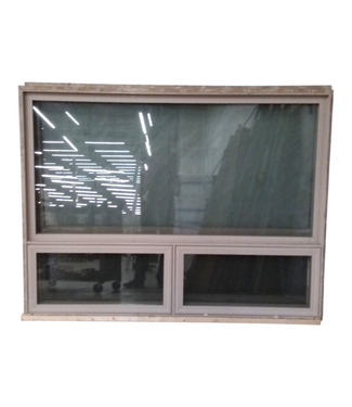 44768 Vinyl Taupe Color Window Fixed/Vent/Vent 71.5"W