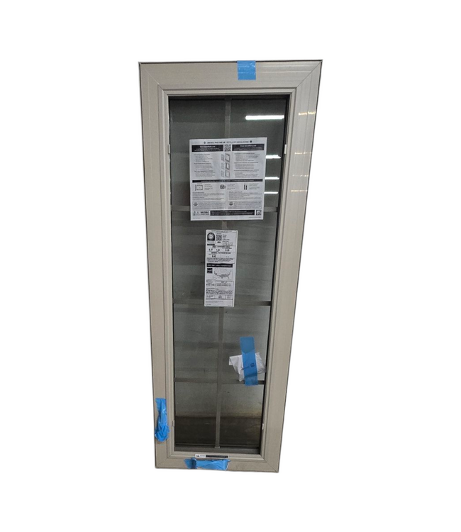 43216 Pella Taupe 8-Panel Casement Window 19.5"W