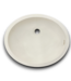 54031 Wilsonart Bright White Oval Undermount Bathroom Sink 17.25in