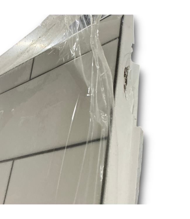 54600 Utile Tux 1-piece Direct To Stud Alcove Back Wall Shower Panel