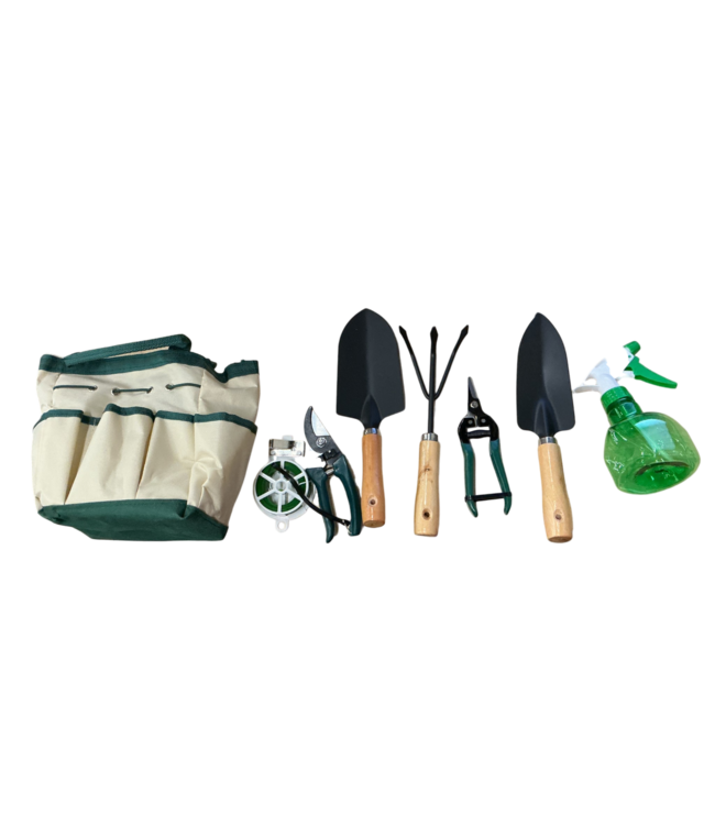 54344 Garden Tote & 8-pc Tool Set