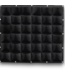 54413 Black Fabric Outdoor Wall Planter