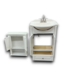54493 Cotton White Bathroom Vanity & Wall Cabinet
