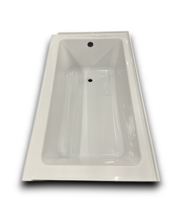 54646 Acrylic Alcove Left Drain Soaking Bathtub 32" X 60"