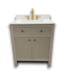 54255 Sandbanks 30" Bathroom Vanity With Top And Faucet