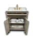 54255 Sandbanks 30" Bathroom Vanity With Top And Faucet