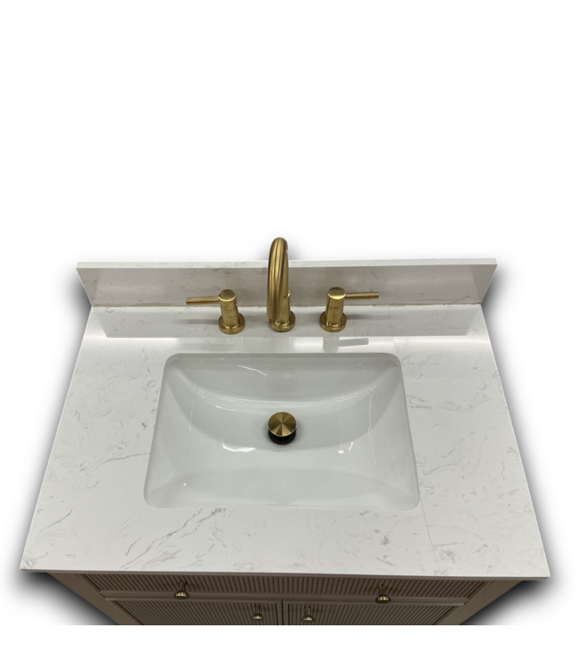 54255 Sandbanks 30" Bathroom Vanity With Top And Faucet