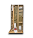 54295 Mirage-x Frameless Sliding Shower Door Brushed Gold 54 X 71