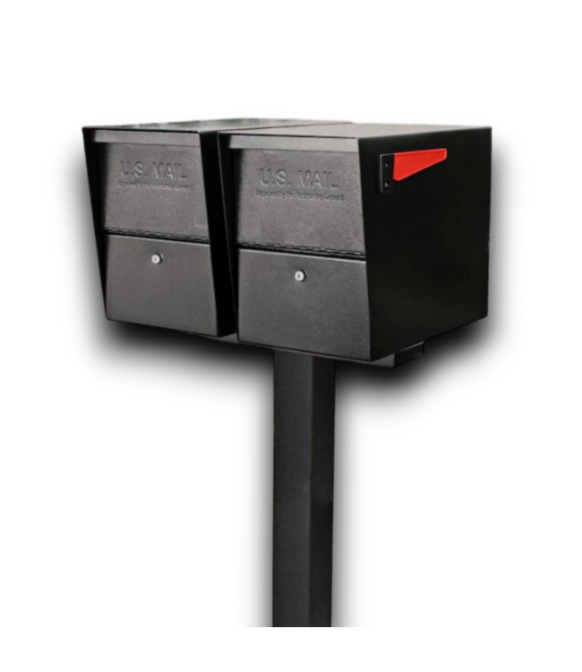 54550 Black 2-way Spreader Mailbox Hardware