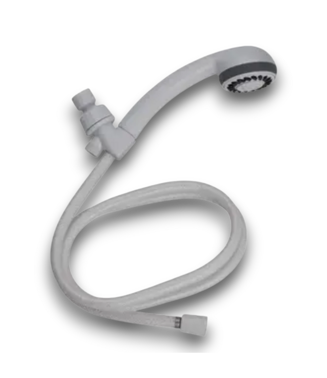 54385 Handheld Shower Head White Plastic