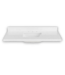 52918 Carrara White Quartz Undermount Single Sink 48" x 22"