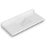 52918 Carrara White Quartz Undermount Single Sink 48" x 22"