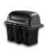 53154 Black 3 Bag Grass Catcher for Riding Mower