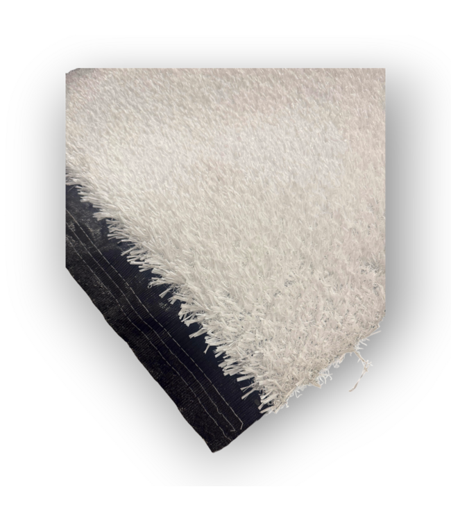53282 White Decorative Artifical Grass Roll 180 sq. ft.