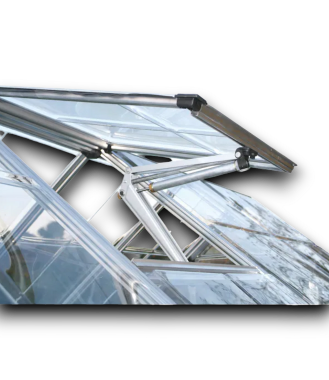 54492 Snap And Grow Silver Frame/clear Panels Greenhouse Kit 12' X 8'