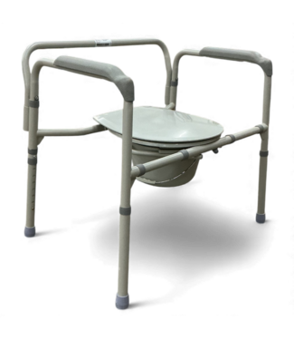 49577 Heavy Duty Steel 3 In 1 Commode