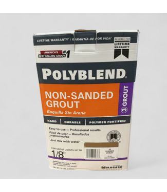 Bud's Warehouse 47136 Polyblend Non-Sanded Grout Summer Wheat