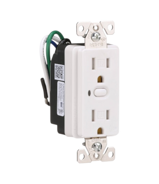 Bud's Warehouse 39236 Eaton Z-Wave Plus Residential Decorator Smart Outlet