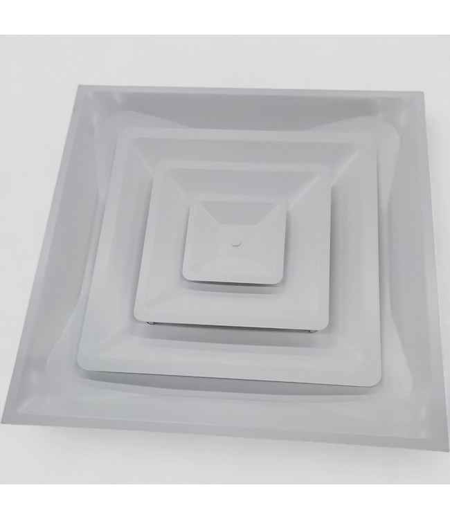 46486 Reliabilt 24-in x 24-in 3-Cone Steel Ceiling Diffuser