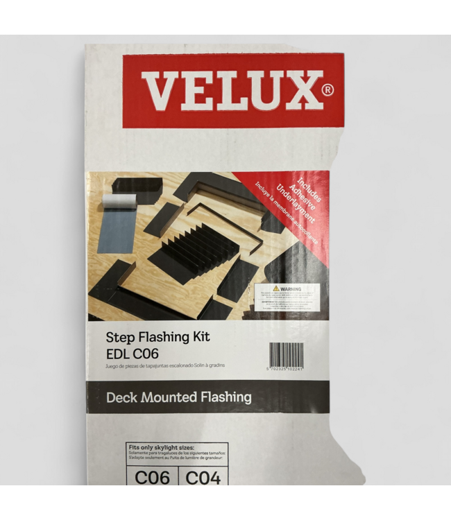 46119 Velux Deck Mount Skylight Flashing Kit