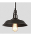 47833 LNC 1-Light Farmhouse Black Pendant Light