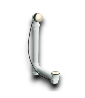 54286 Brushed Nickel Cable Drive With Pvc Pipe