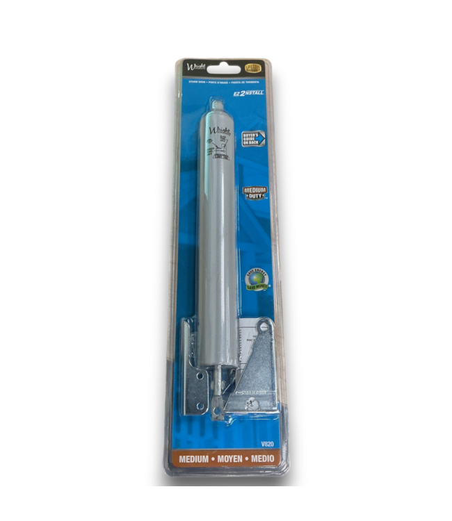 54367 Pneumatic Door Closer Medium Aluminum
